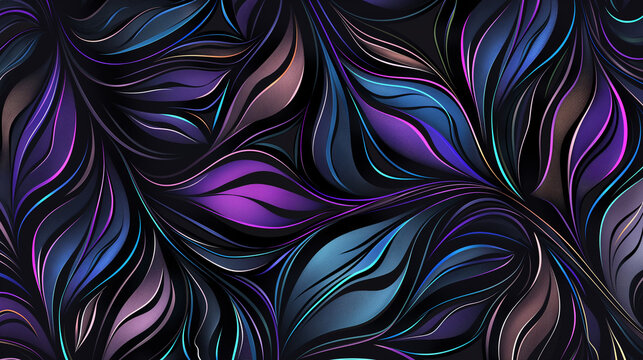 wavy cel shaded background pattern