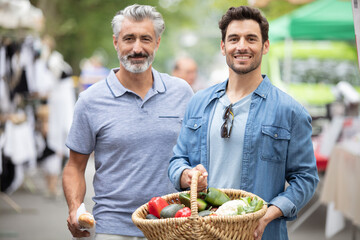 two men at the market - 781665862