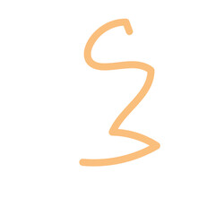 Fototapeta premium Abstracts Squiggly Lines Decor 