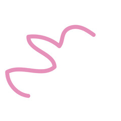 Abstracts Squiggly Lines Decor 