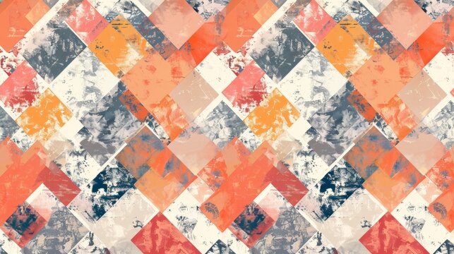 Abstract background in a checkered pattern