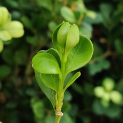 close up of leaves