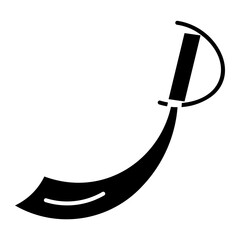 arabic sword icon