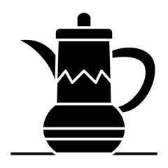arabic teapot icon