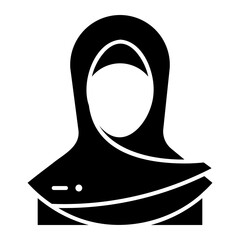 hijab woman icon