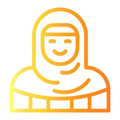 muslim girl icon