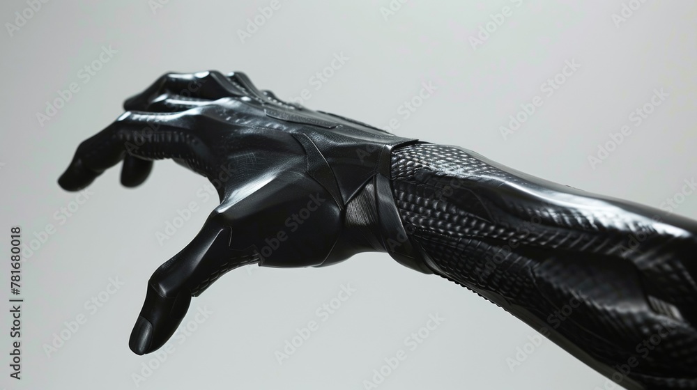 Poster the subtle curves and slopes of a wrist leading into the more angular and geometric forms of the han