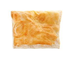  Delicious fresh puff pastry isolated on white, top view © New Africa