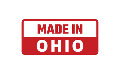 Made In Ohio Rubber Stamp