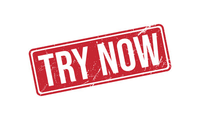 Try Now Rubber Stamp Seal Vector