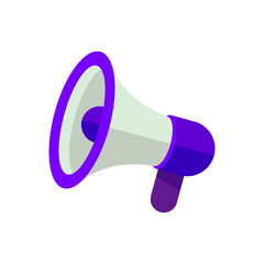 Vector marketing megaphone icon cartoon of marketing megaphone vector icon for web design