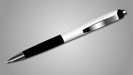 ball point pen vector image
