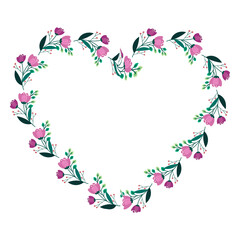 vector hand drawn hearts border and frame