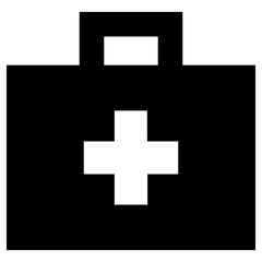 medical icon, simple vector design