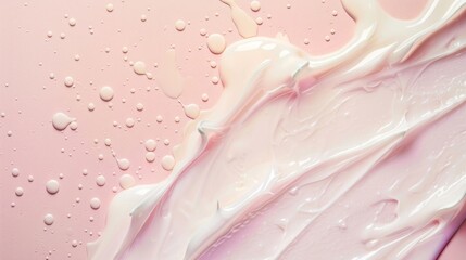 textured background with creams, skin care concept generative ai