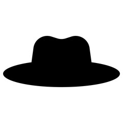 hat icon, simple vector design