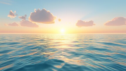 Obraz premium sunset over the sea