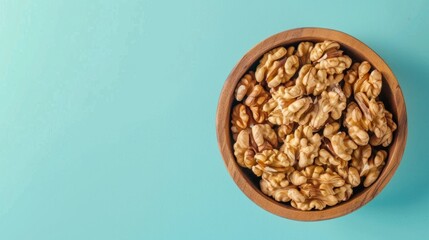 nuts seen from above generative ai