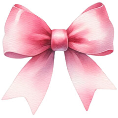 Cute pink bow clipart