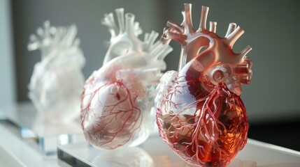 plastic models of human hearts generative ai