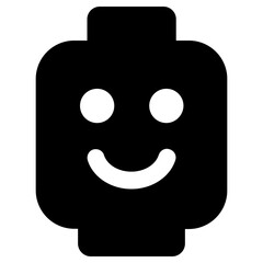 Fototapeta premium lego icon, simple vector design