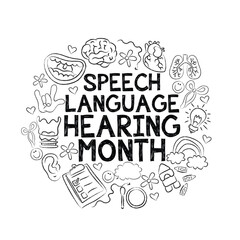 Speech language hearing month clip art, Speech Therapy,Speech PathologySpeech Language Therapist Slp Grad Student