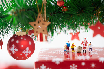 christmas tree decorations,Christmas figures, miniatures