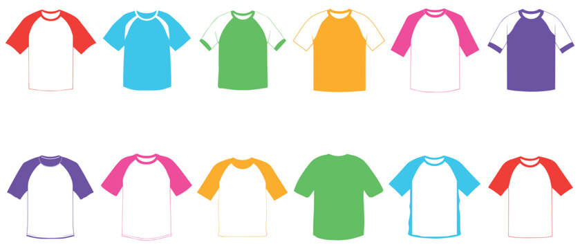 Shirt cloth icon front style vector design fashion.