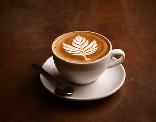 crafted cup of cappuccino in various styles for your creative projects