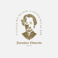 Jonathan Edwards Logo - Blend of Traditional and Modern Elements