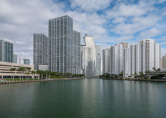 Miami summer view in the city - 781739211
