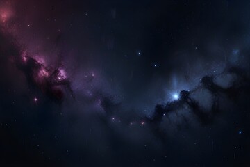 Mood wallpaper deep space, the cosmic telescope discovery of a galaxy, Generative AI