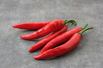 Cabe Merah Segar or Fresh chili pepper
