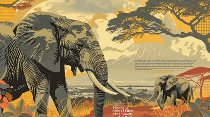 Elephants of Eden: Africa's Majestic Giants on the Brink