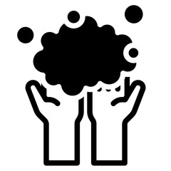 Washing hands icon