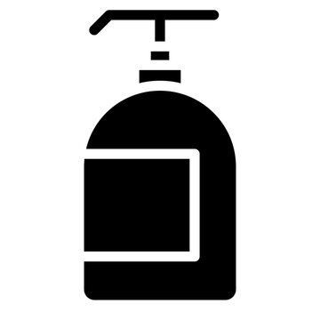 recommend clip art: Body Soap vector icon. Hand wash gel symbol. Liquid shampoo container symbol. Baby lotion bottle