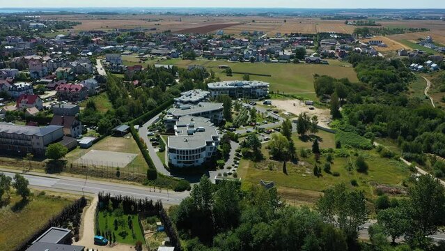 Apartments On The Cliff Chlapowo Aprtamenty Na Klifie Aerial View Poland