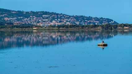 Ville en bord de mer
