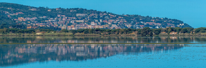 Ville en bord de mer