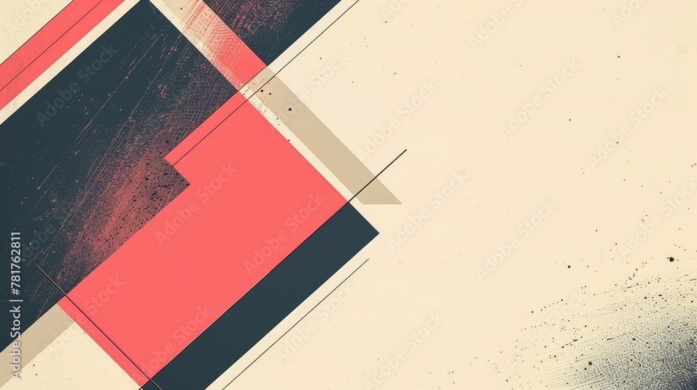 Poster simple borders: a vector illustration of a geometric border with clean lines and sharp angles
