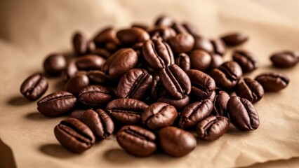 Fototapeta premium Aromatic coffee beans ready to brew