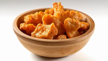  Deliciously crispy snack in a rustic bowl