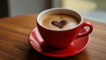 Obraz premium A heartwarming cup of coffee