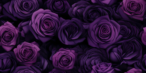 A dark purple rose pattern