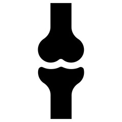 bone icon, simple vector design