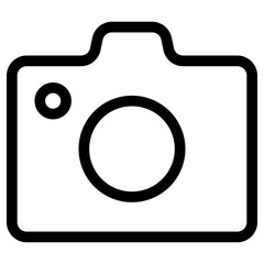 cam icon, simple vector design - obrazy, fototapety, plakaty