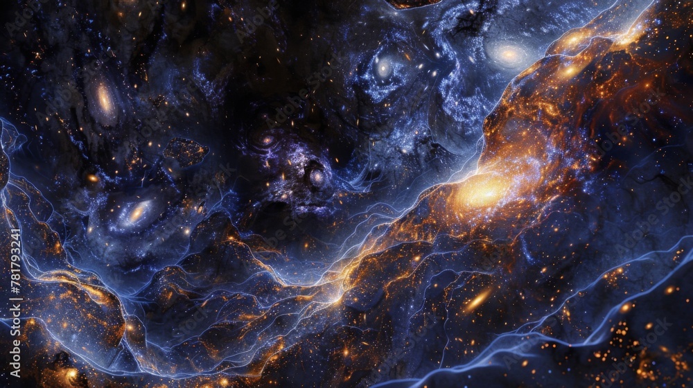 Poster this computer generated image displays a dense cluster of stars in space, forming a beautiful and in