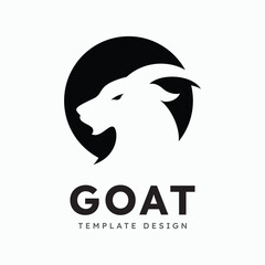 Goat Logo Template vector icon