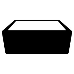 box icon, simple vector design
