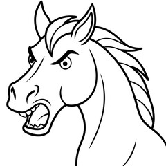 horse illustration